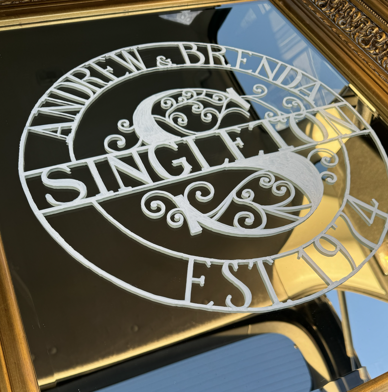 Chicago Calligrapher | Custom Mirror Seating Charts & Hand